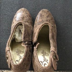 Seychelles brown leather Fiddle booties